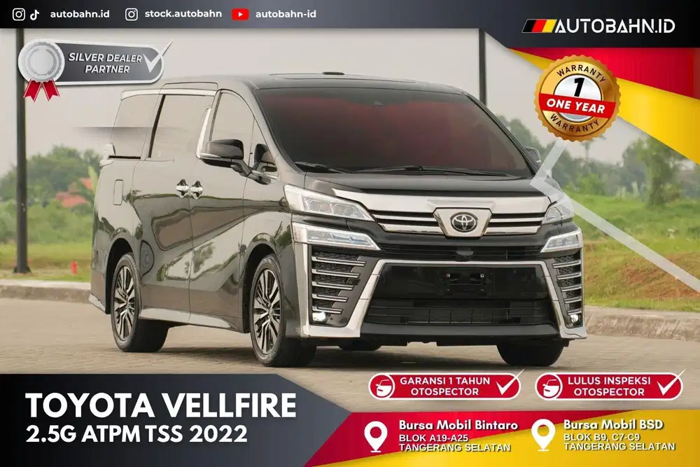 Toyota Vellfire 2.5 G ATPM TSS 2022