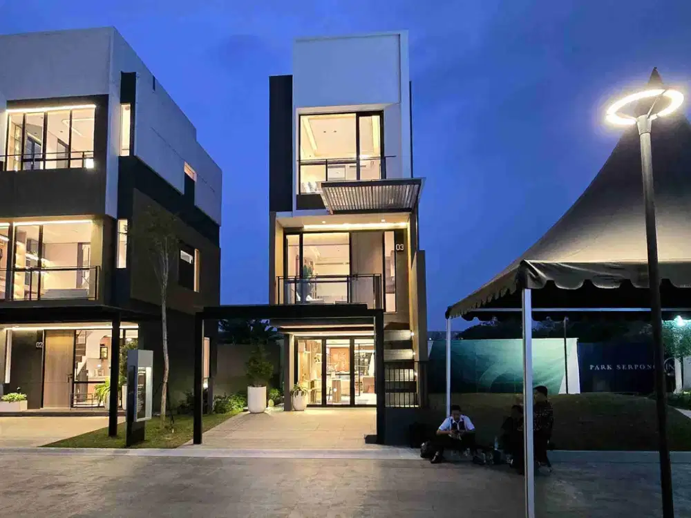 Rumah Dijual Park Serpong Tipe TreeTops Beverly 2 Menit ke Gading Serpong