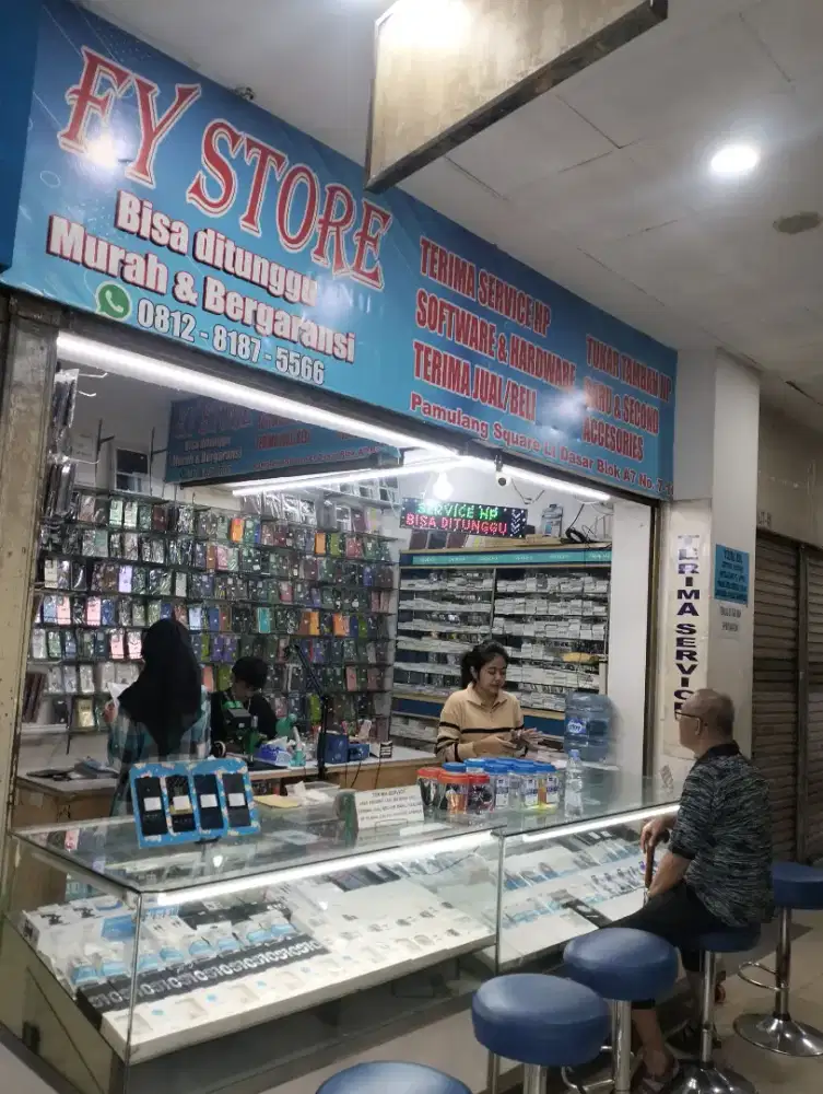 Jaga Konter servis Hp dan accesories