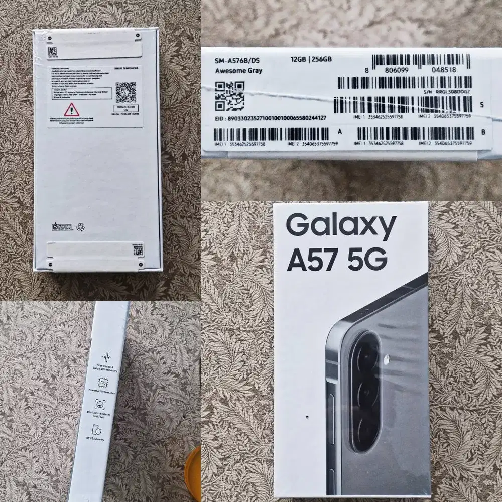Samsung A57 5G 12/256 New Segel Resmi
