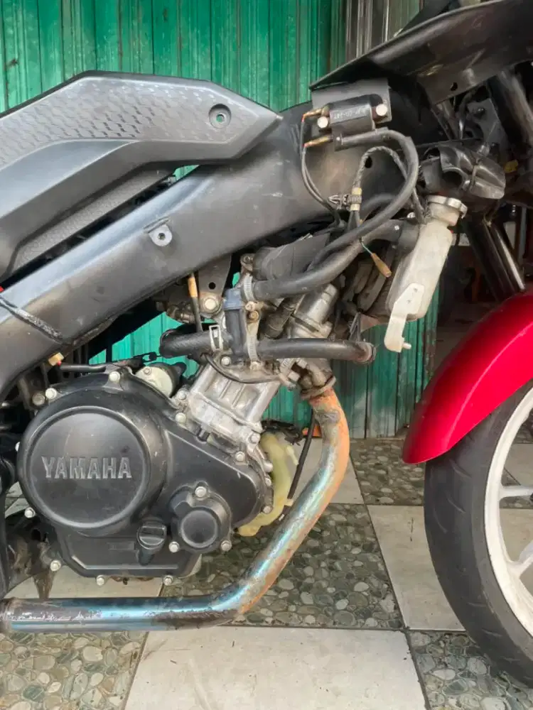 Mesin Yamaha R15 V3 standar set pengapian , radiator dan ful pum