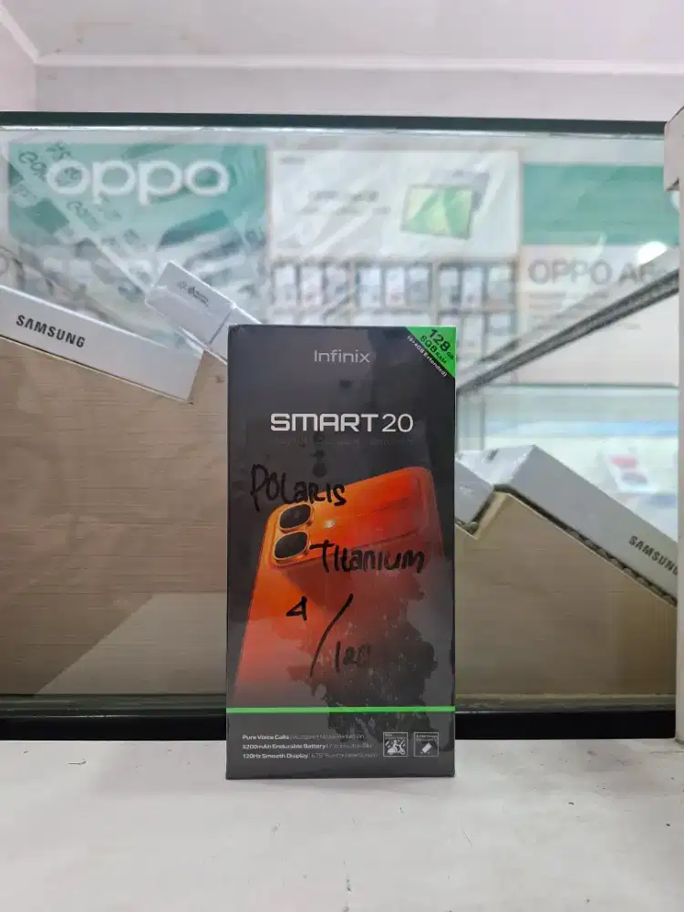 INFINIX SMART 20 4/128 NEW MURAH GARANSI RESMI