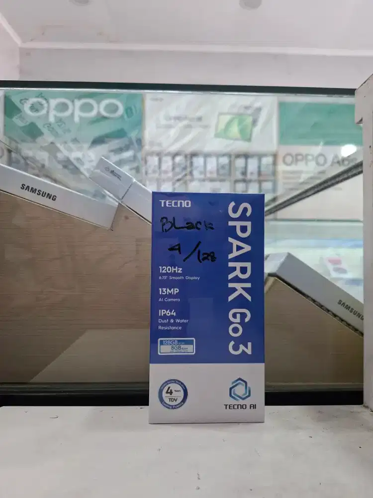 TECNO SPARK Go 3 4/128 NEW MURAH GARANSI RESMI