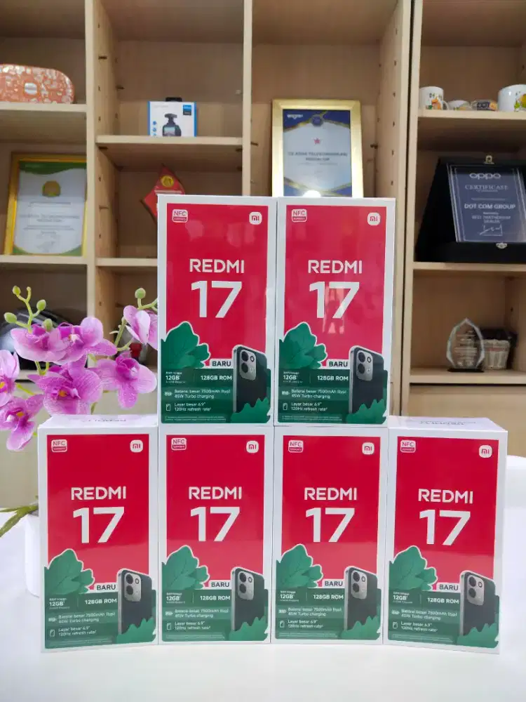 Redmi 17 6/128 garansi resmi
