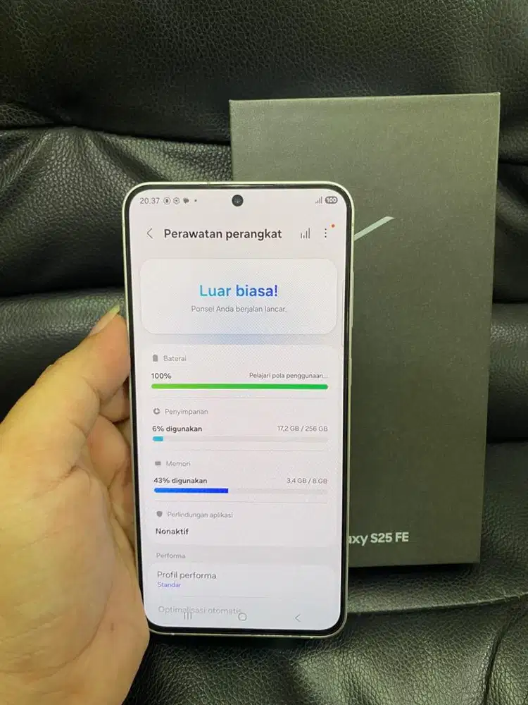 samsung s25 fe 8/256gb like new fullset original