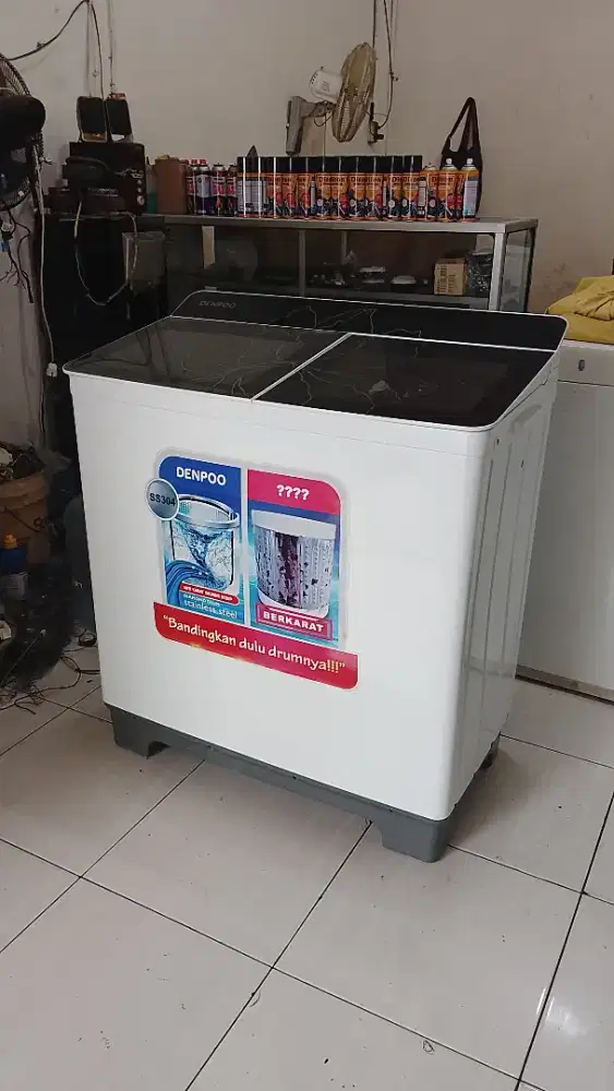 Mesin cuci merk denpo uk 13kg