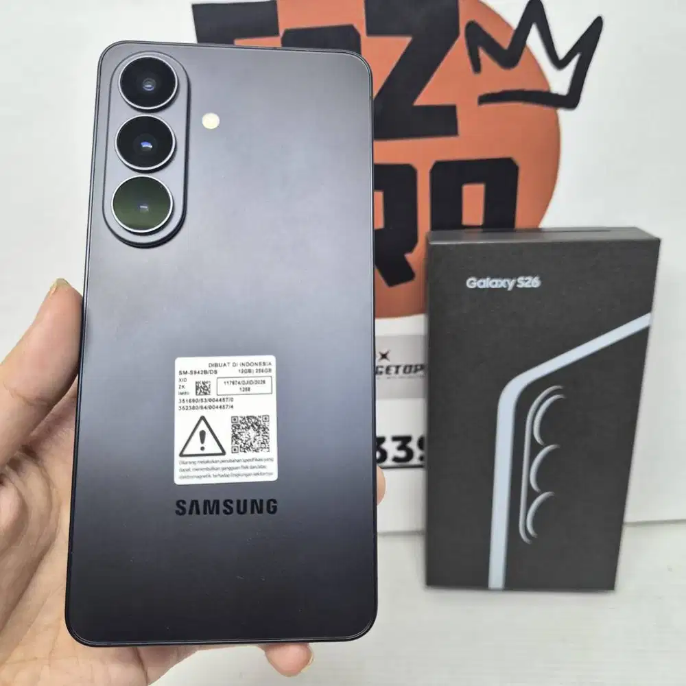 LIKE NEW Samsung S26 12/256GB FULLSET NO MINUS EX SEIN