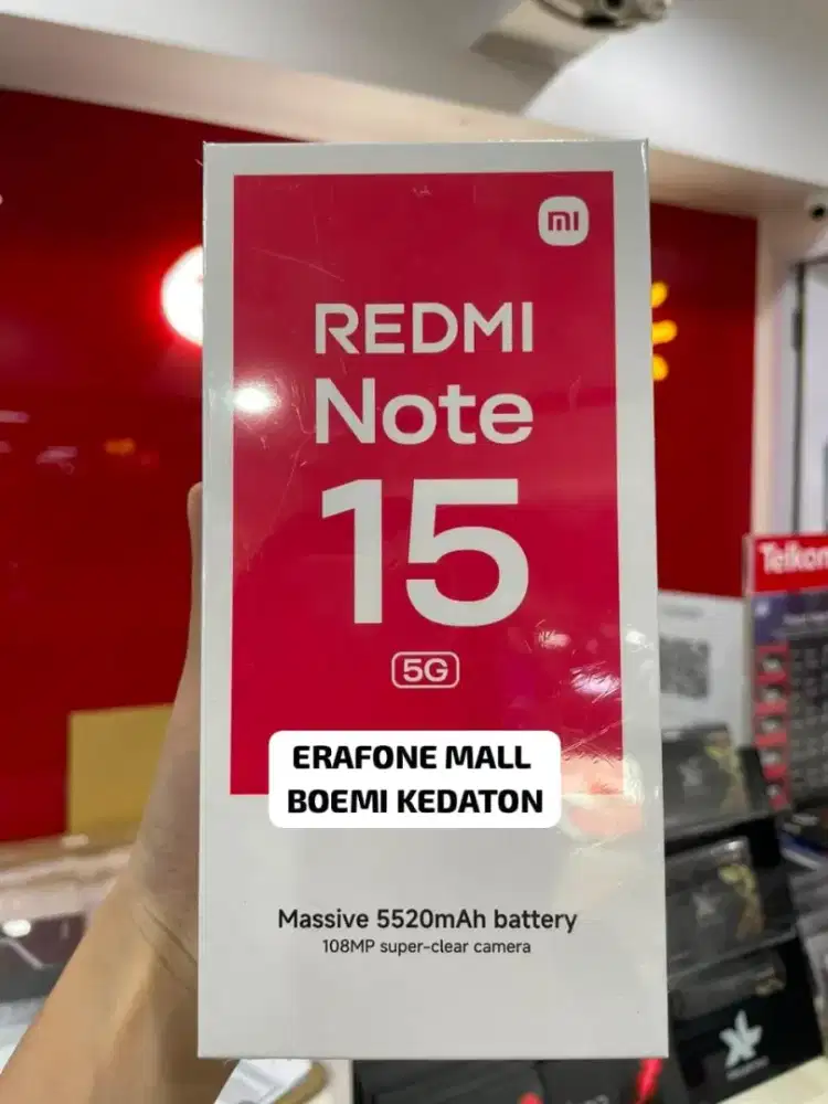 REDMI NOTE 15PRO⁵G 8/256 GARANSI RESMI 100%