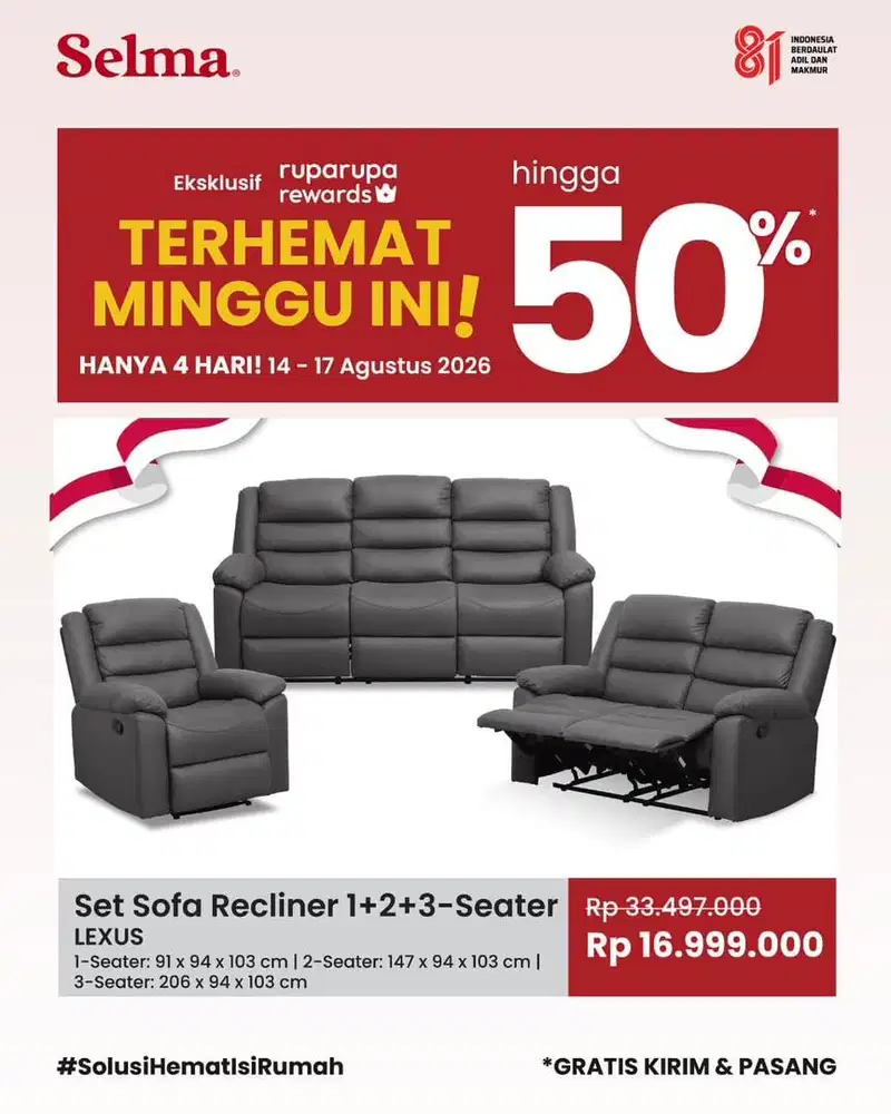 Sofa Set Recliner