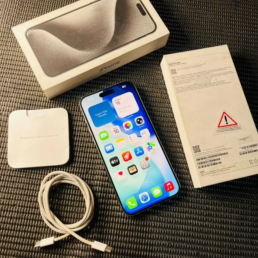 Iphone 15 promax 512 ibox like new