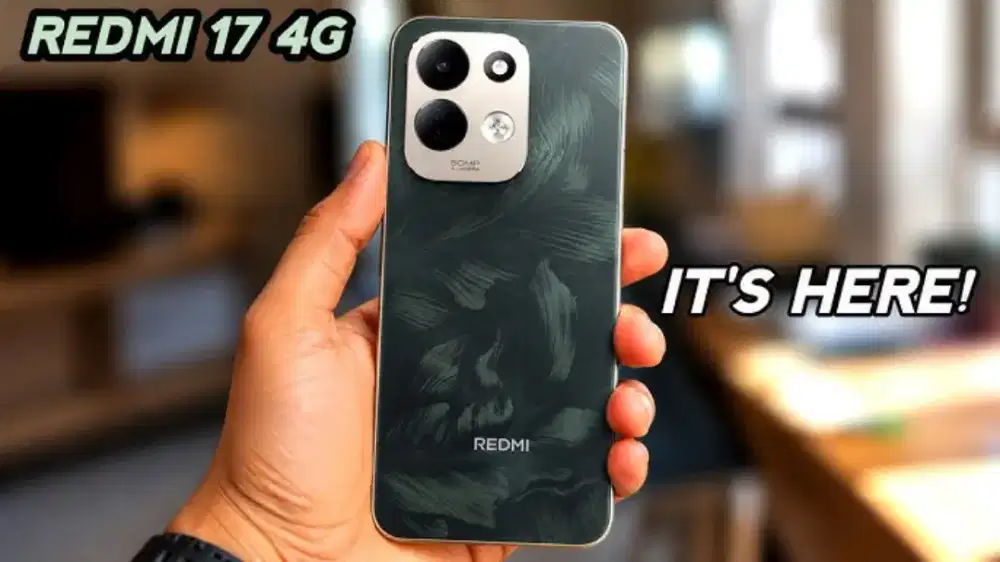 Xiaomi Redmi 17 4G 4/128 Garansi Resmi