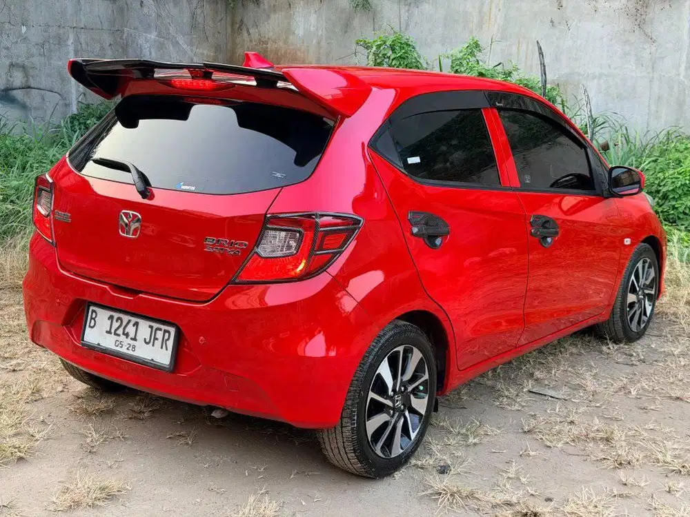 brio upgrade RS at matic 2023 merah km low