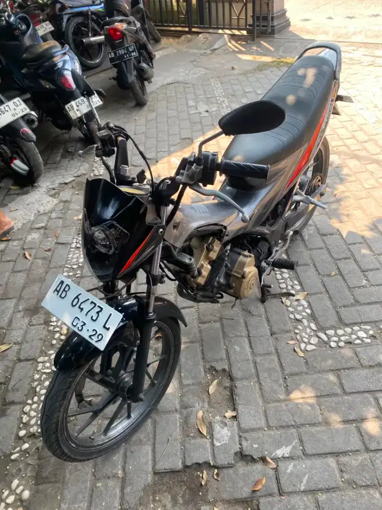 Suzuki satria FU CKD THN 2008 plat AB kulon Progo
