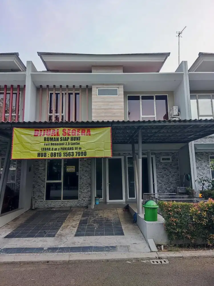 RUMAH JGC ,DIJUAL DIBAWAH HARGA PASAR ,RENOVASI TOTAL