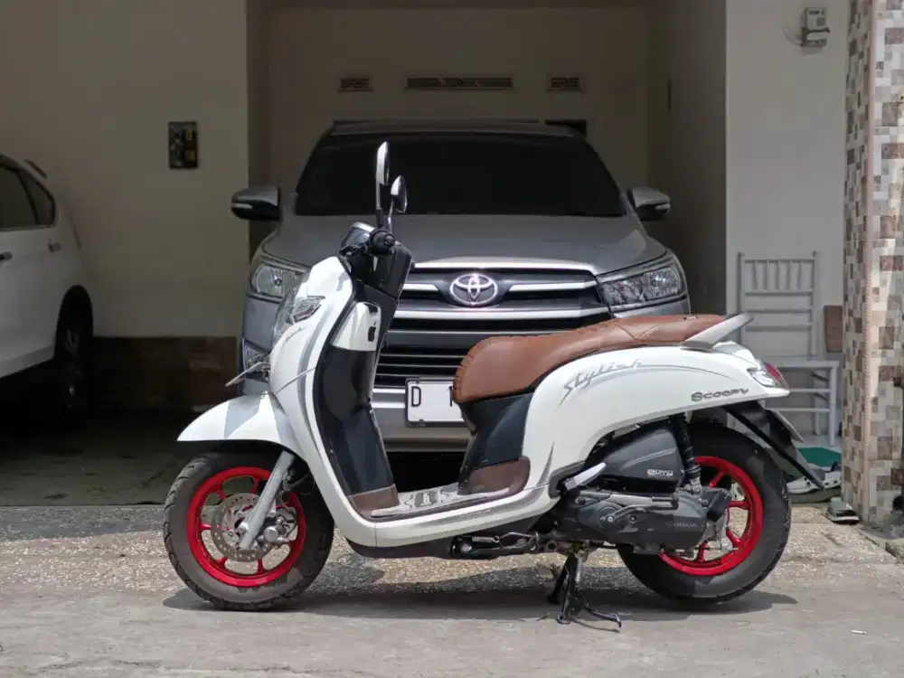 Scoopy stayilse tahun 2020 mulus/tt boleh gan cash lebih bagus