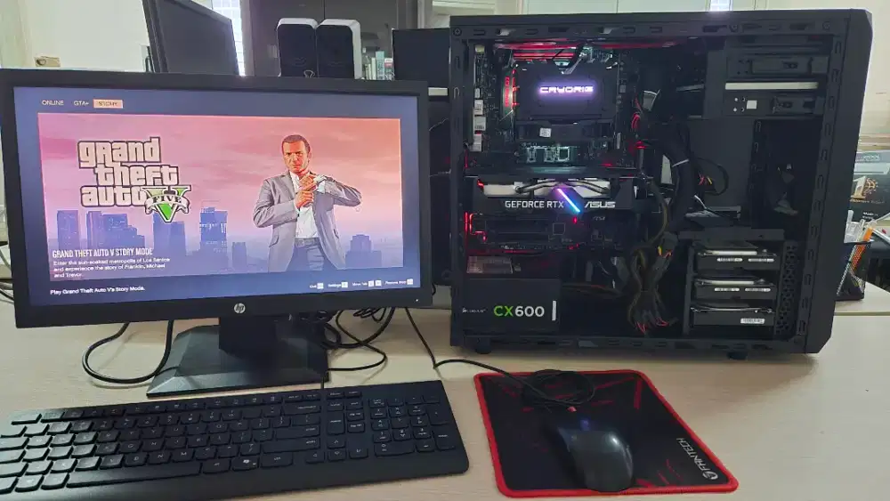 Jual PC Gaming Core i7-7700 RTX 2060