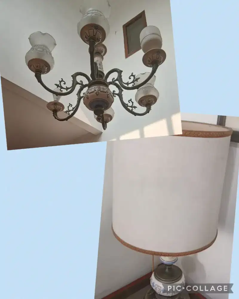 Lampu Antik 1 Set