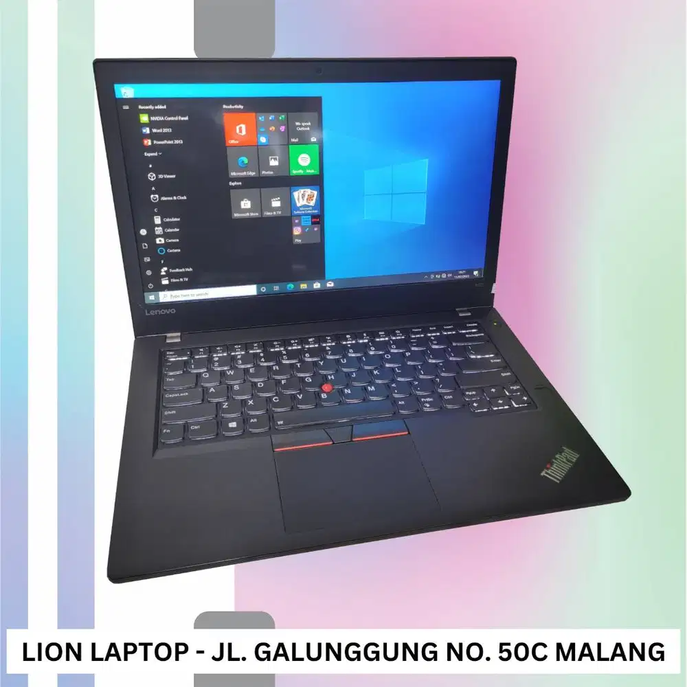 RAM 8GB SSD 256GB Core i5 Lenovo Thinkpad T470 [16|08]