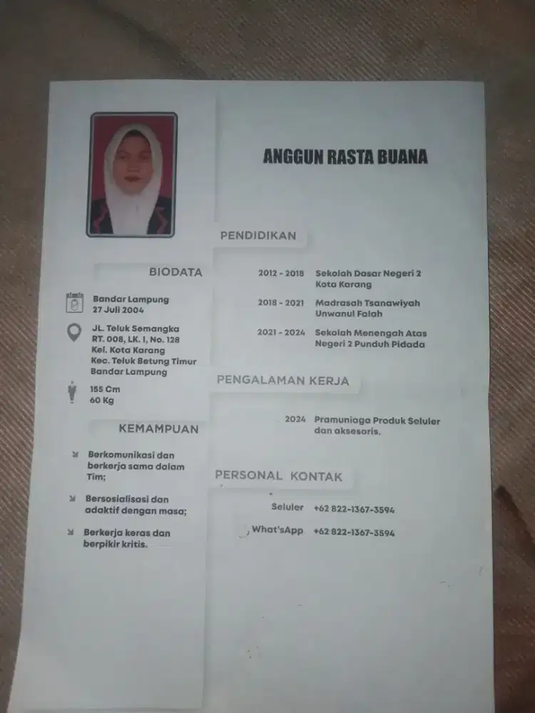 Mencari pekerjaaan