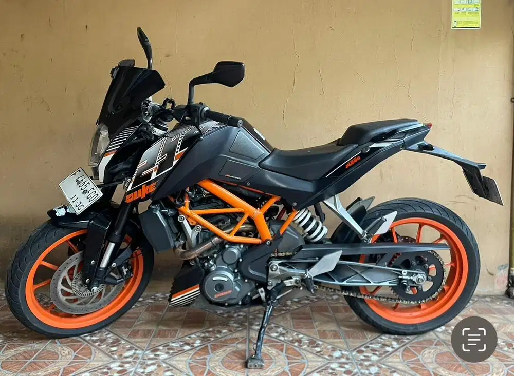 KTM Duke 250cc mulus standar