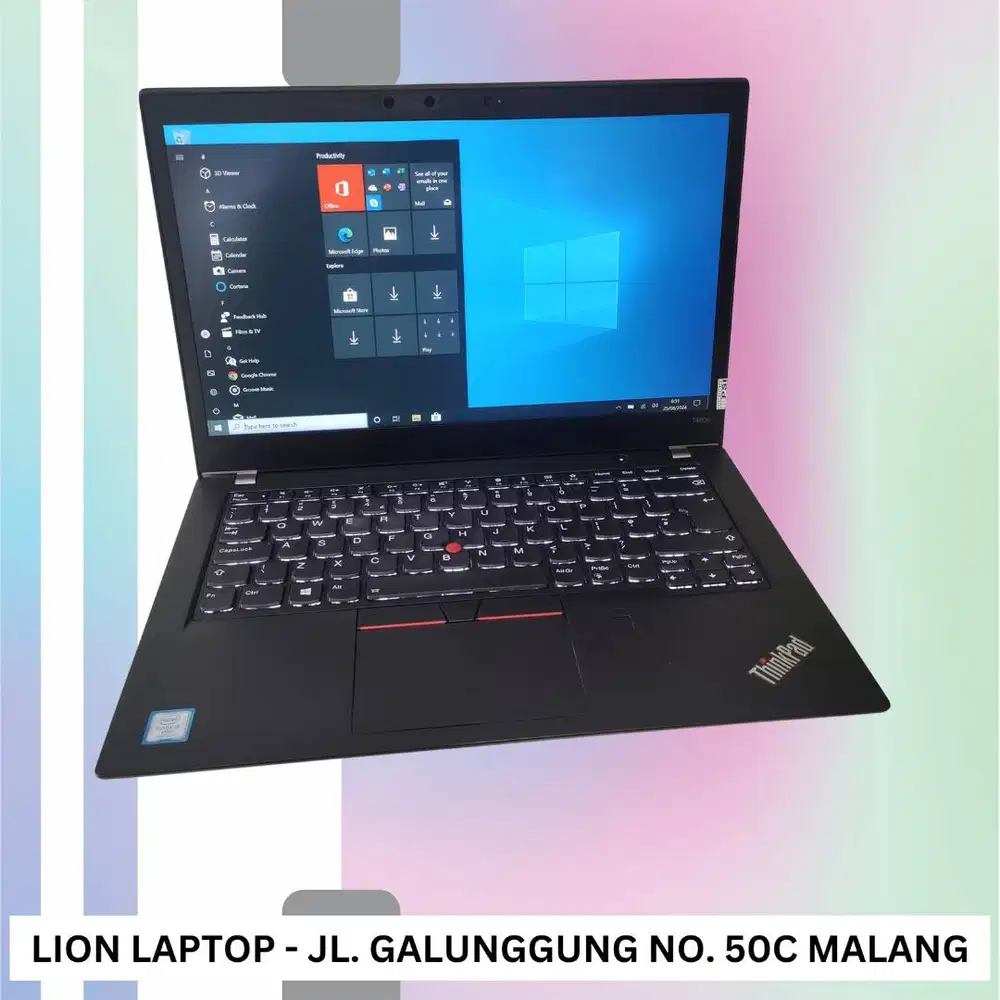RAM 8GB Core i5 gen 8 Lenovo Thinkpad T480s SLIM [16|08]