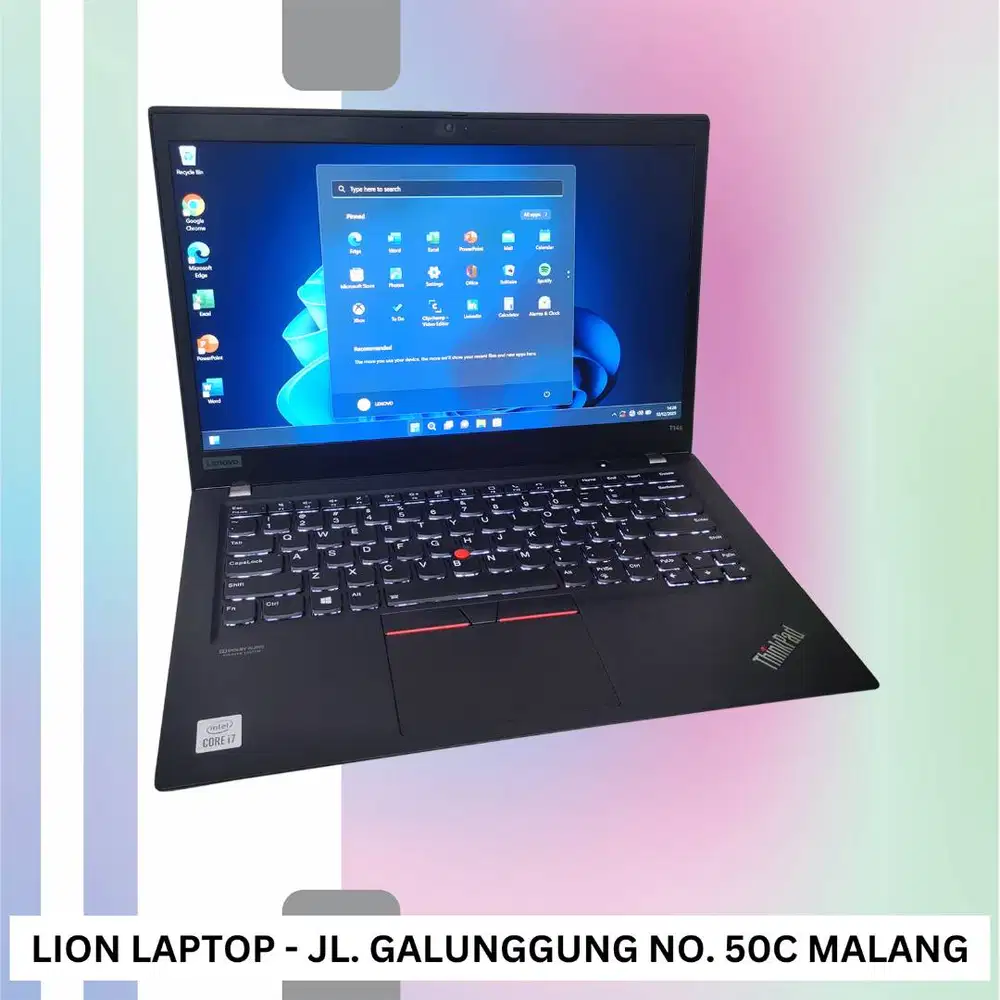 RAM 16GB Core i7 Gen 10 Slim SSD 256GB Lenovo Thinkpad T14S [16|08]