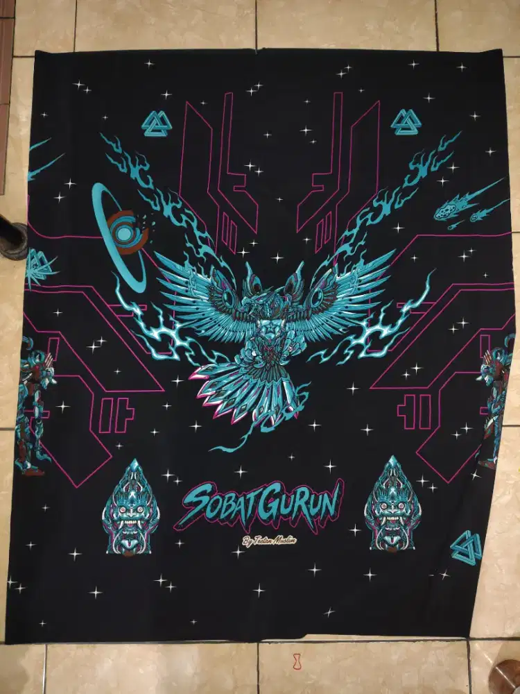 Sarung sobat gurun patriot biru