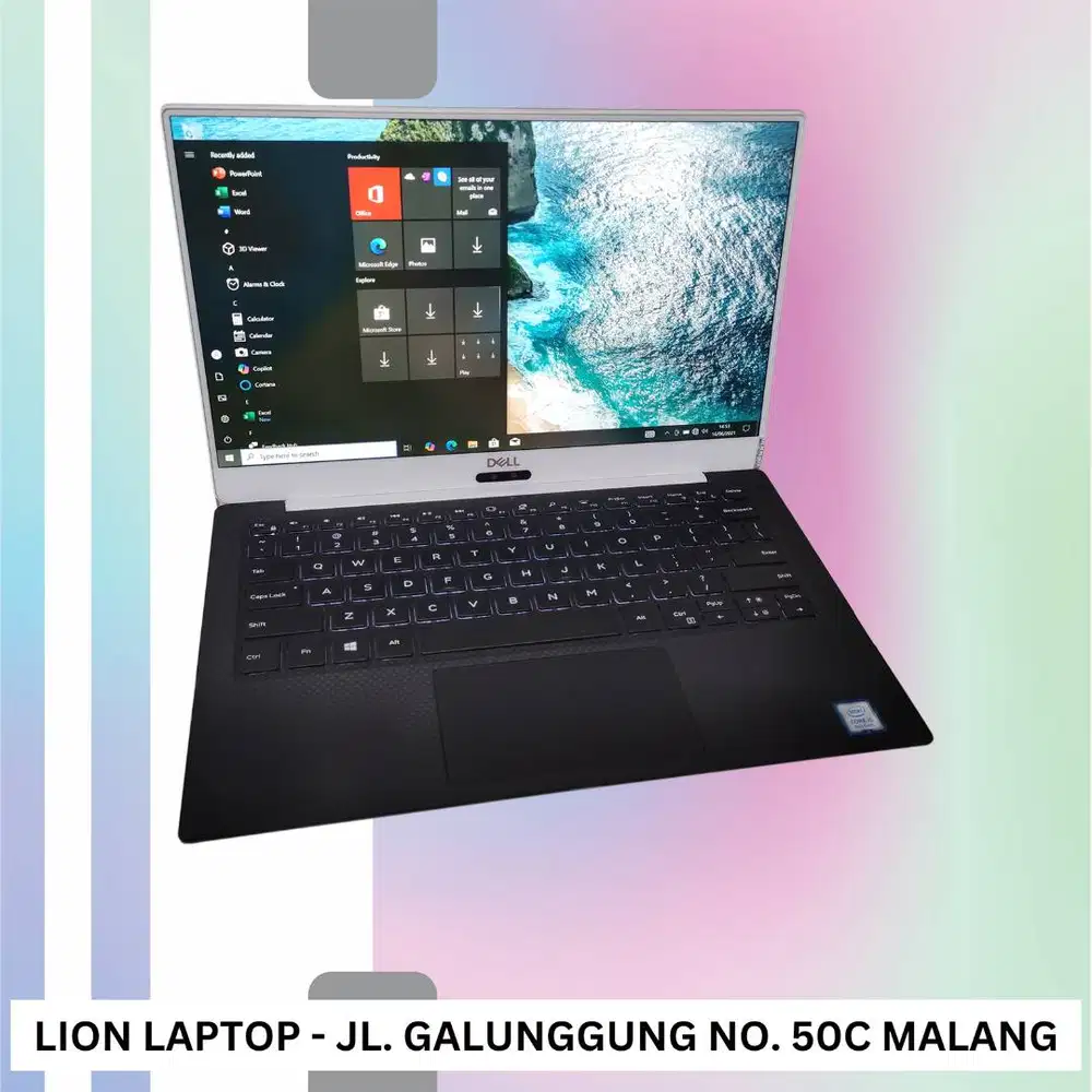 Slim & Ringan Core i5 RAM 8 SSD 256 DELL XPS 13 9370 [16|08]