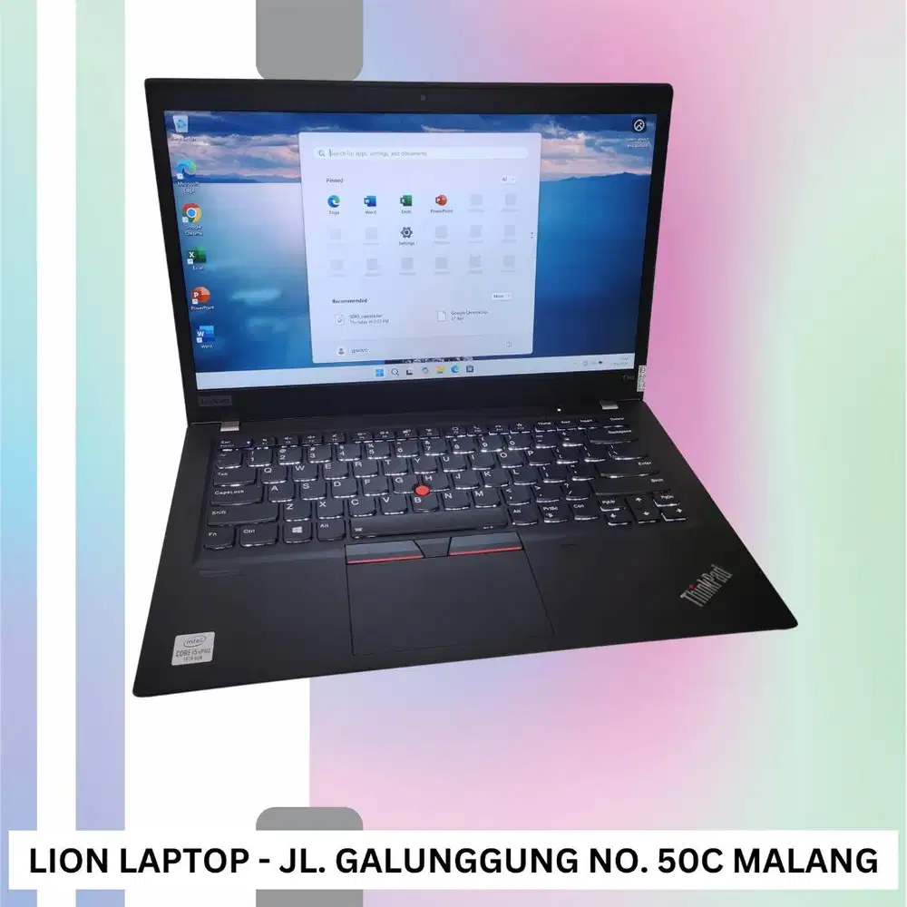RAM 16GB Slim Core i5 Gen 10 SSD 256GB Lenovo Thinkpad T14s [16|08]
