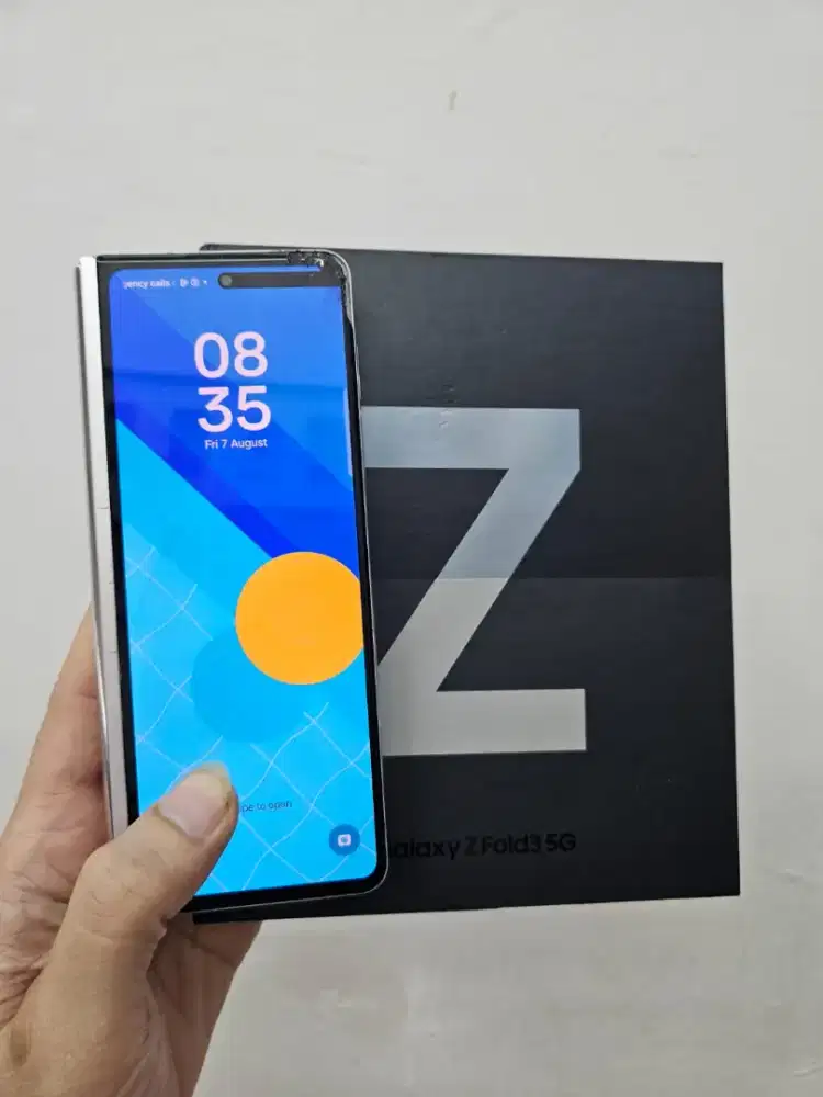 SAMSUNG GALAXY Z FOLD 3 12/256GB CEK DESKRIPSI