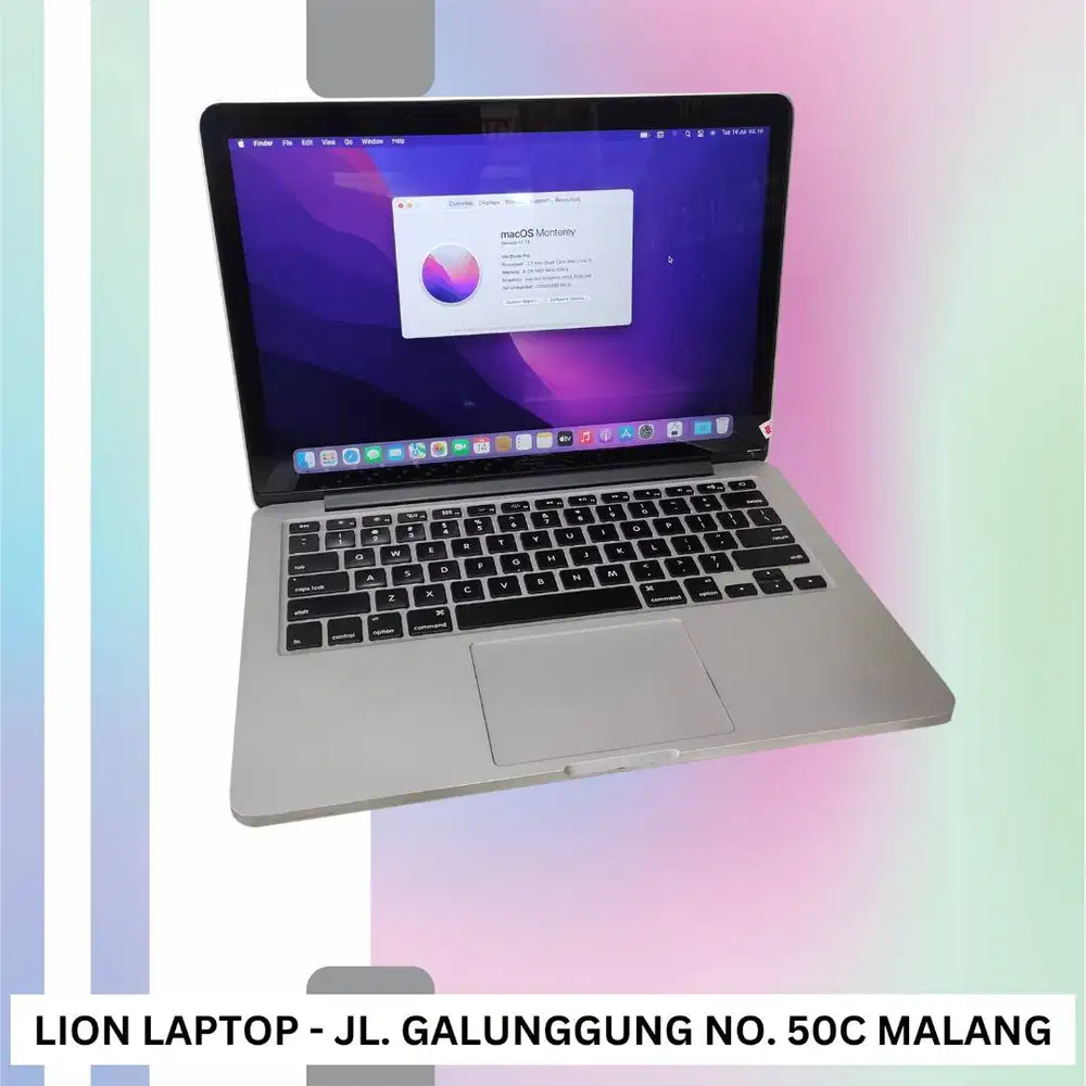 Macbook Pro Retina Core i5 Late 2013 Mulus [16|08]