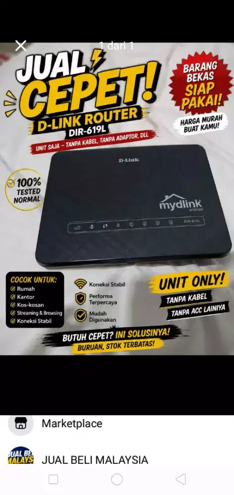 Jual cepet router dan port 8 titik
