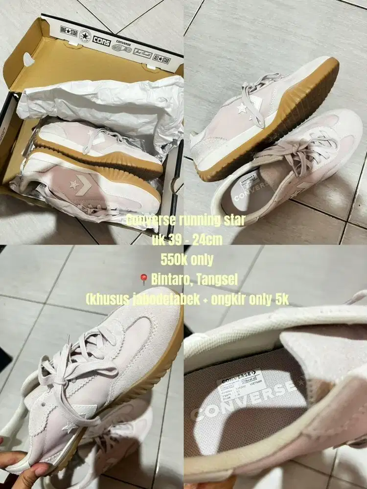 Converse Run Star (LIKE NEW) Uk 39