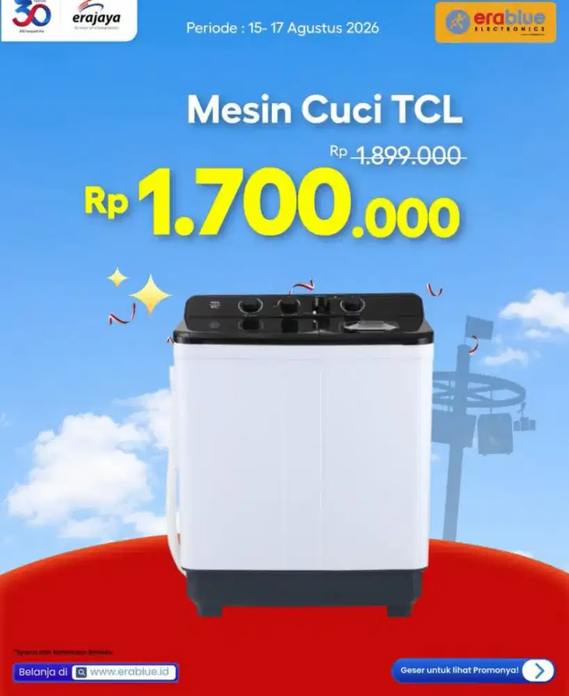 Mesin Cuci TCL (Twin Tube)