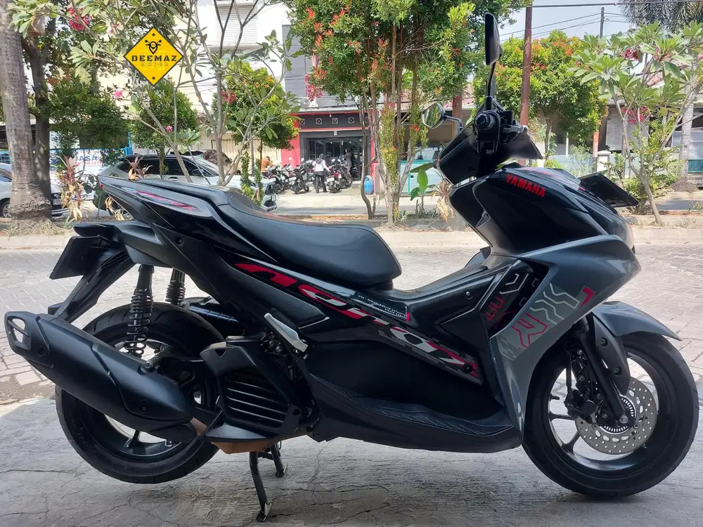 (DP 300 Rb)‼️ Aerox Connected Abu-Abu Hitam 2024 Cash & Kredit