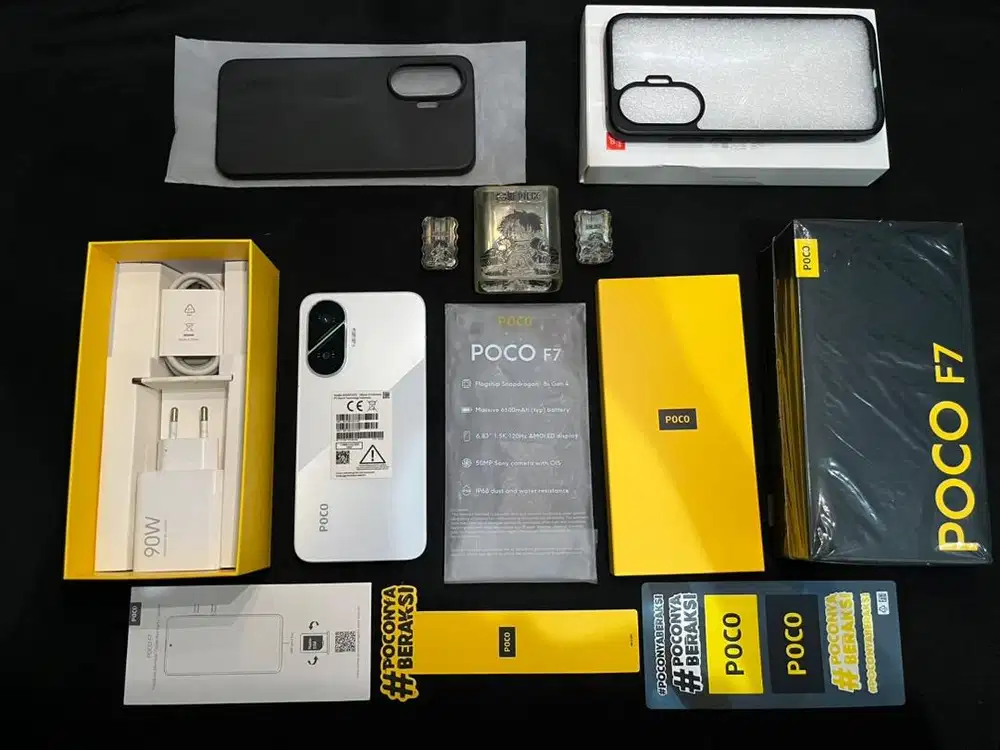 POCO F7 12/512 99% MULUS LIKE NEW BH 97% GARANSI MARET 2027 JOSS