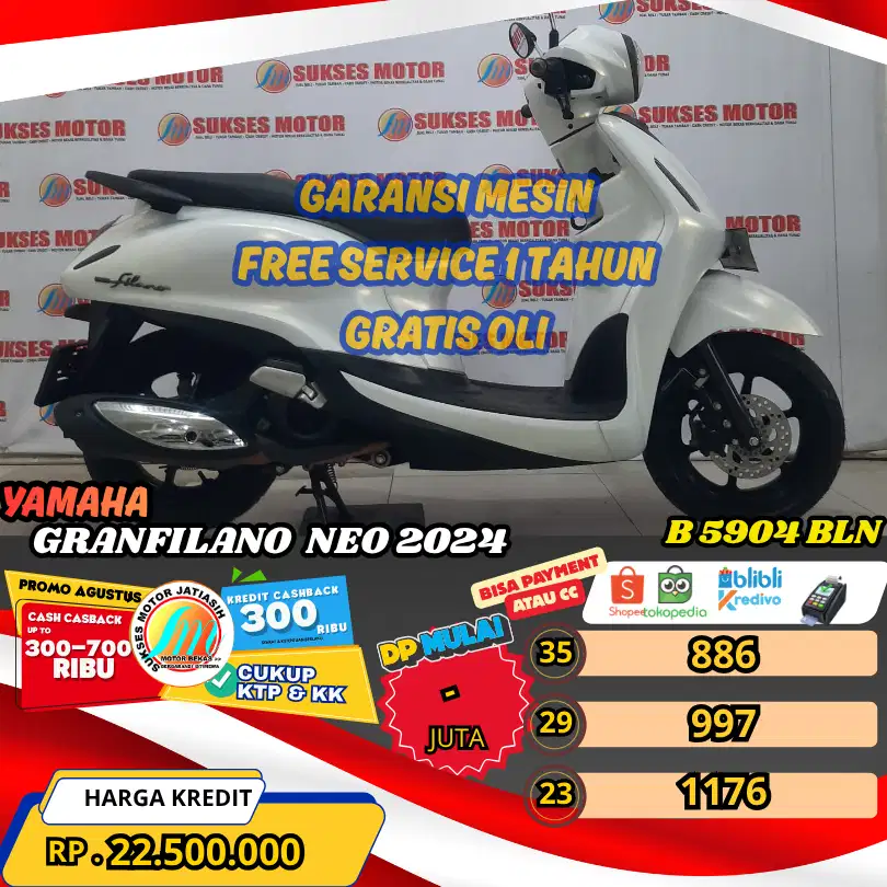 FILANO NEO 2024 BISA PAYMENT SPYLATER KREDIVO &CC (SUKSESMOTOR)