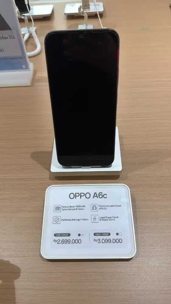 Oppo a6c 4gb 128gb
