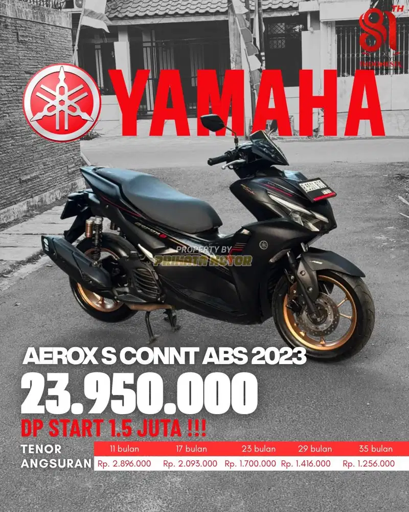 YAMAHA AEROX CONNECTED ABS 2023 !!!