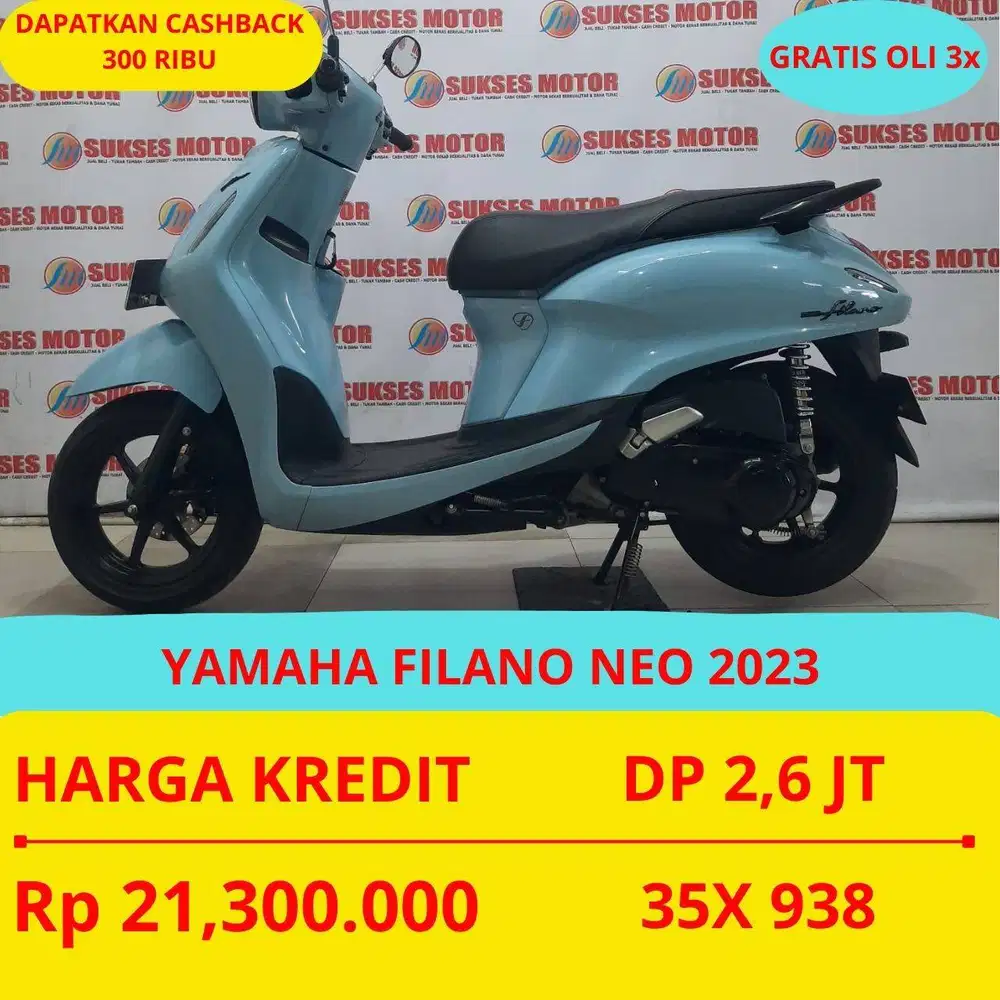 YAMAHA GRAND FILANO NEO 2023 DP MURAH 2,6 JUTA GUYSS