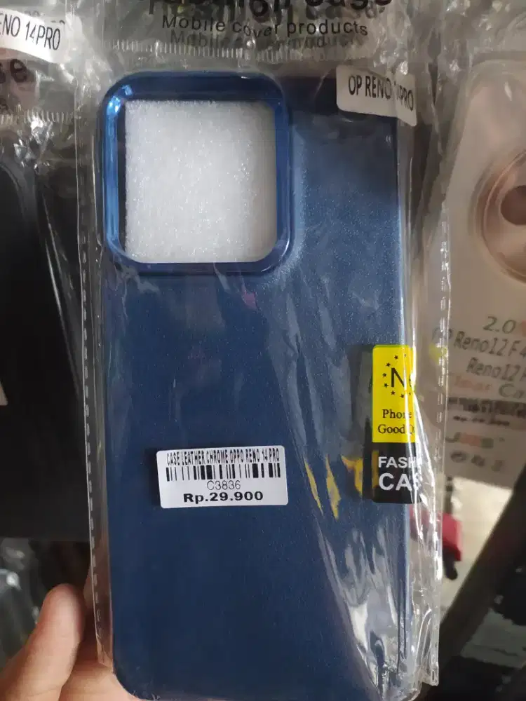 CASE LEATHER CHROME OPPO RENO 14 PRO