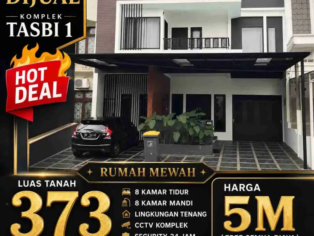 Rumah Mewah siap huni 2 lantai tasbi 1 / tasbih 1