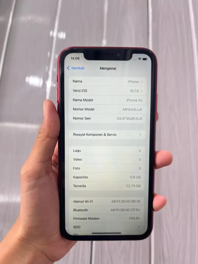 iPhone XR - 128Gb - 100Gb