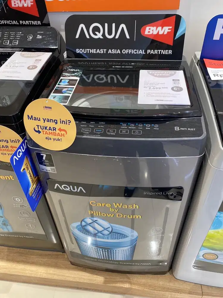 AQUA MESIN CUCI 8KG