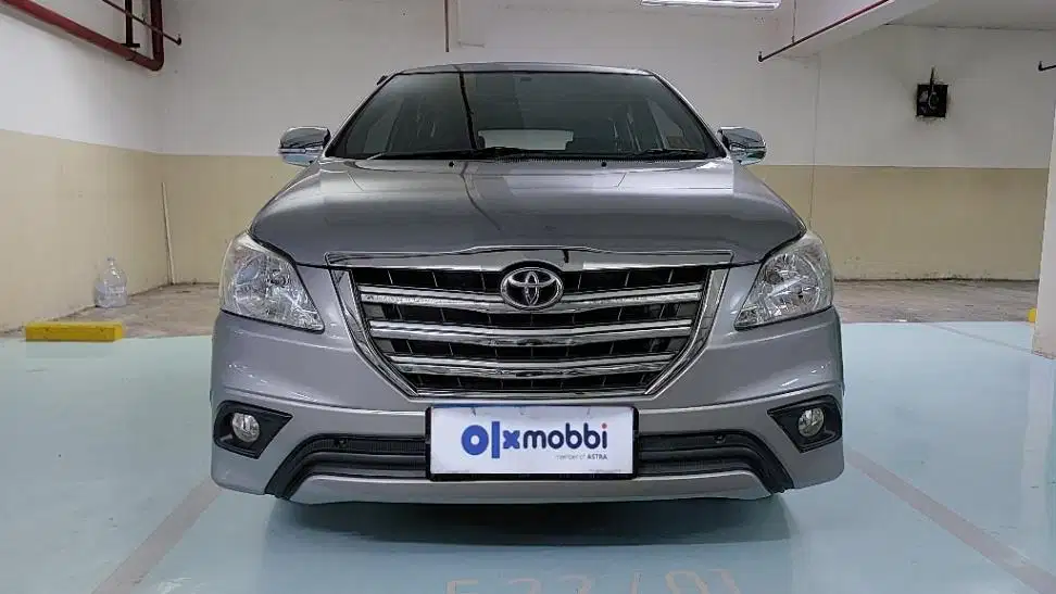 TDP 8, JT Toyota Kijang Innova 2.0 G Bensin-AT Silver 2015