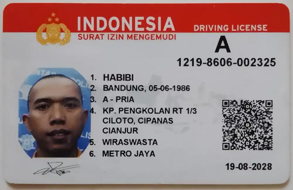Driver Pribadi Profesional