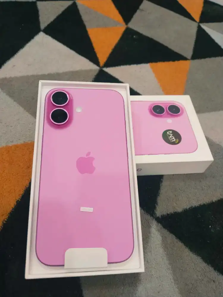 Apple iphone 16 pink 128gb resmi ibox