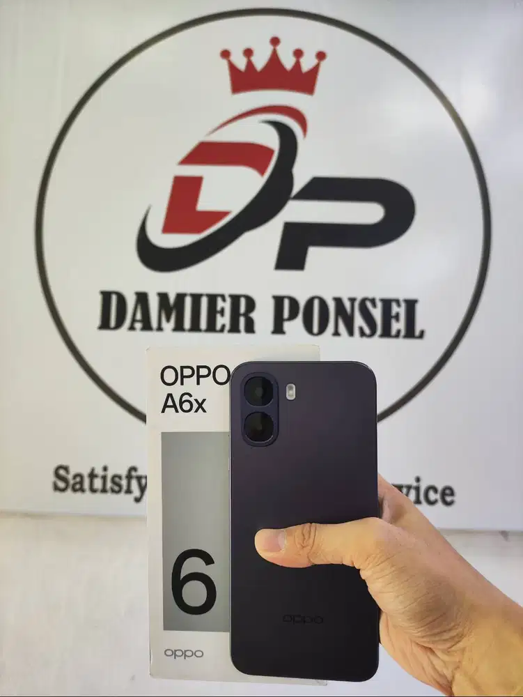 OPPO A6X (4/128) SECOND FULLSET GARANSI RESMI NASIONAL S/D APRIL 2027