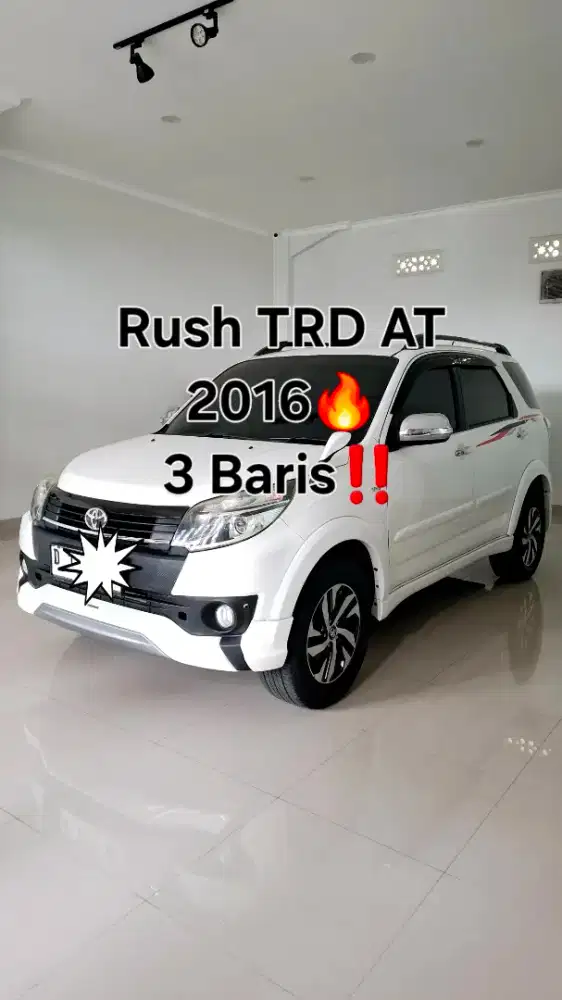 Rush S TRD AT Istimewa