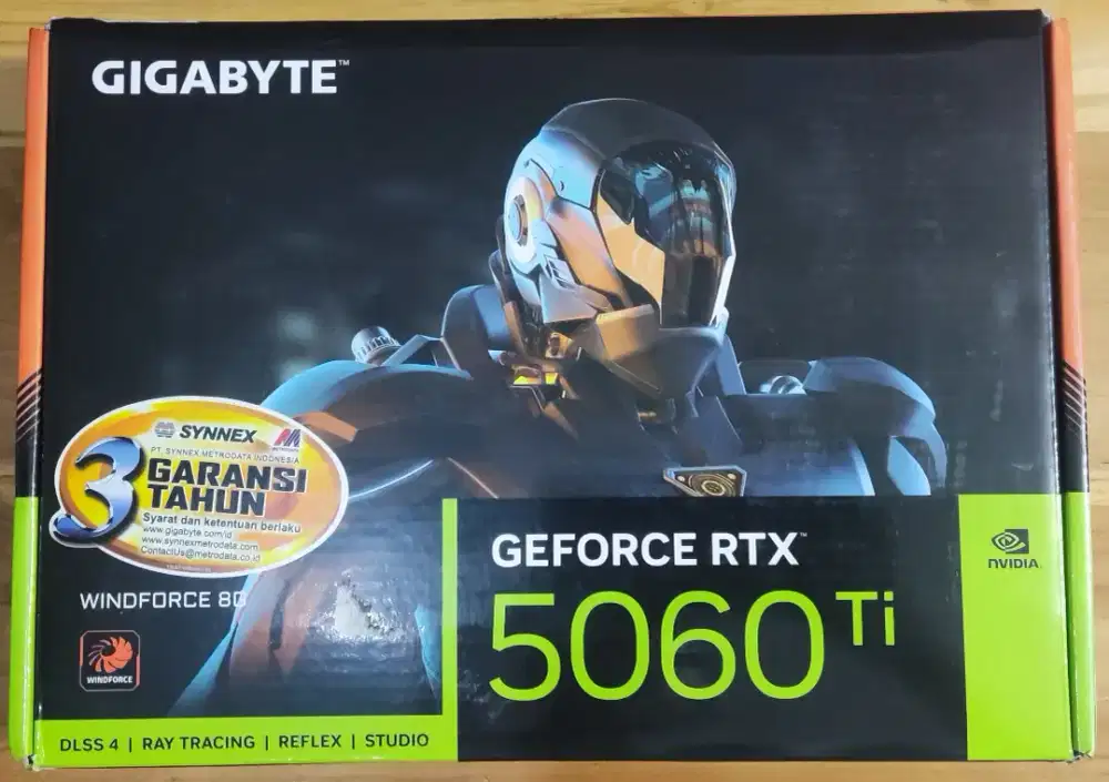 RTX 5060 Ti, WINDFORCE 8 GB, NEW, SEGEL